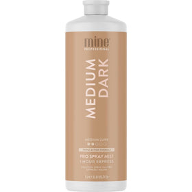 MINETAN front packaging showing bottle and product benefit hydrating glow