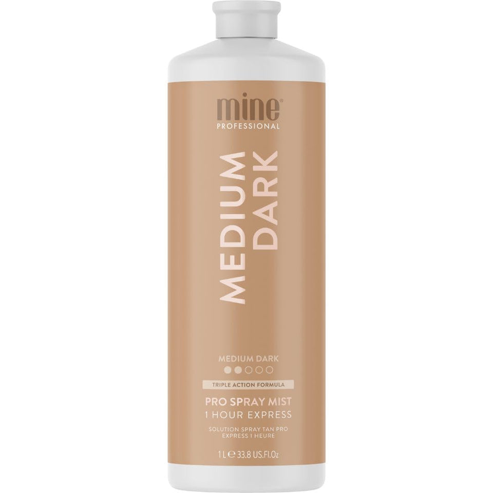 MINETAN front packaging showing bottle and product benefit hydrating glow