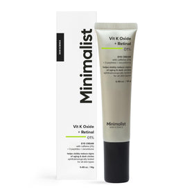 Minimalist front packaging showing product name and compact jar benefit brightening