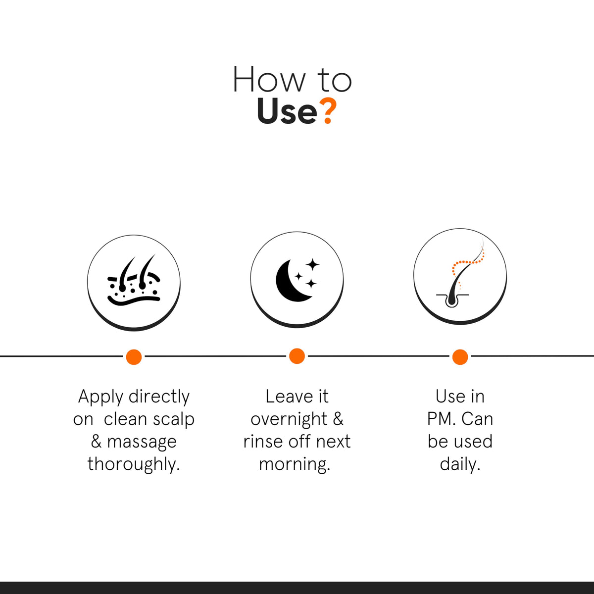 Minimalist graphic of active complex, illustrating hair-supporting ingredient blend