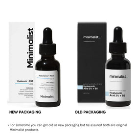 Minimalist serum on bathroom vanity in lifestyle scene suggesting routine integration