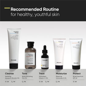 Minimalist moisturizer on bathroom vanity styled for daily routine convenience