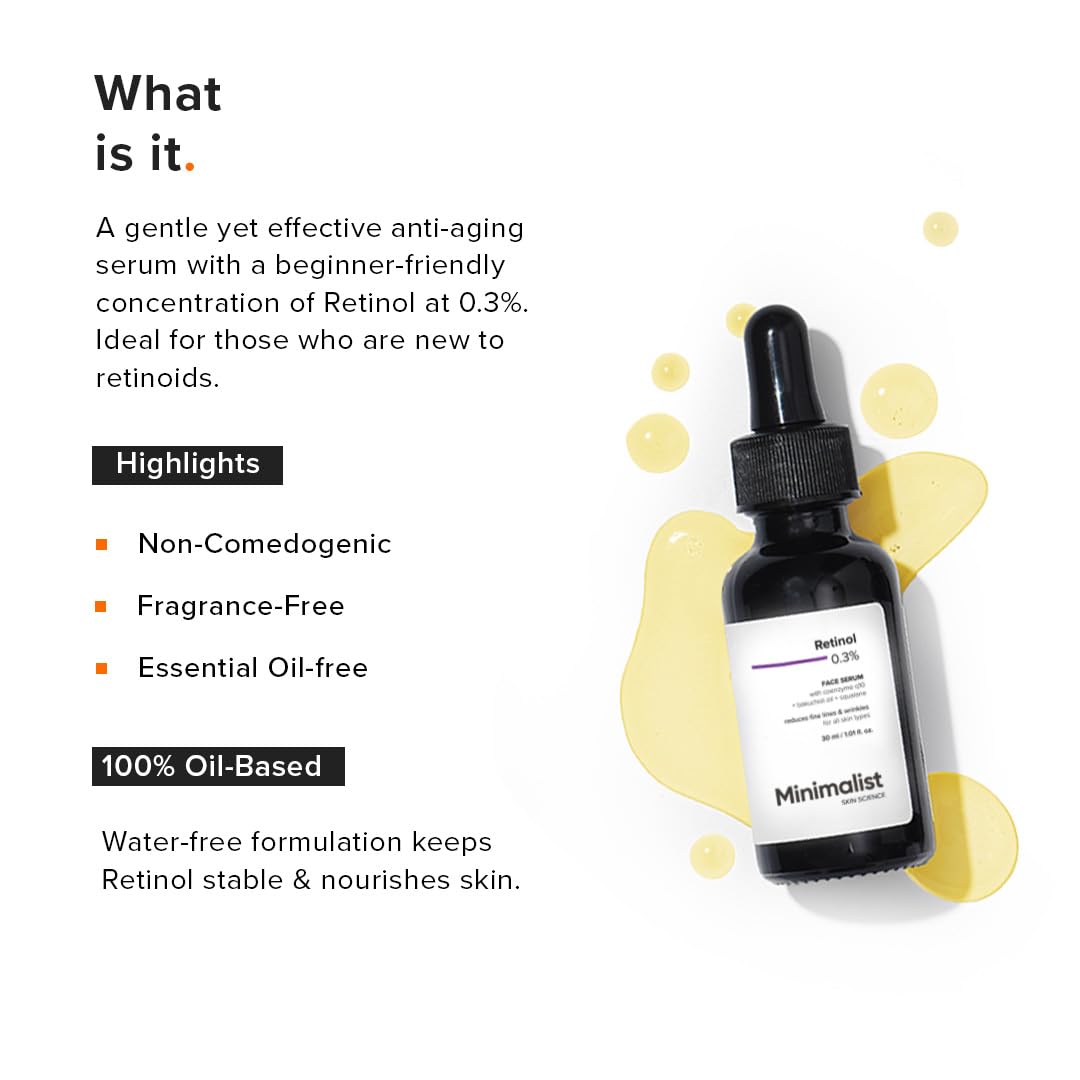 Serum drop on fingertip highlighting Minimalist texture and smooth application benefit