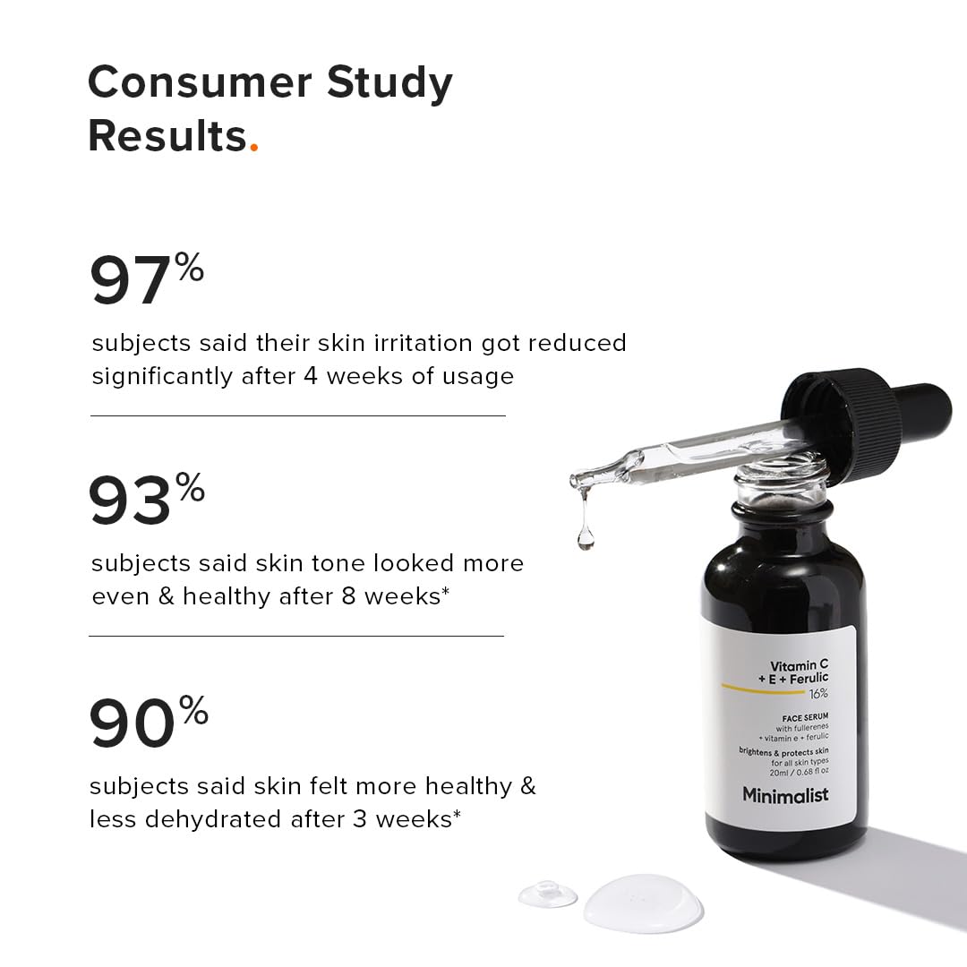 Minimalist serum placed by bathroom sink during morning routine, suggesting easy daily use