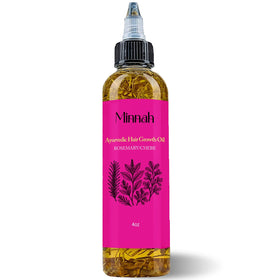 Minnah front bottle showing branding and compact size for travel