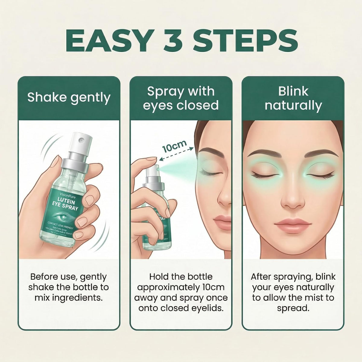 Minnah small texture drop on skin showing lightweight absorption benefit