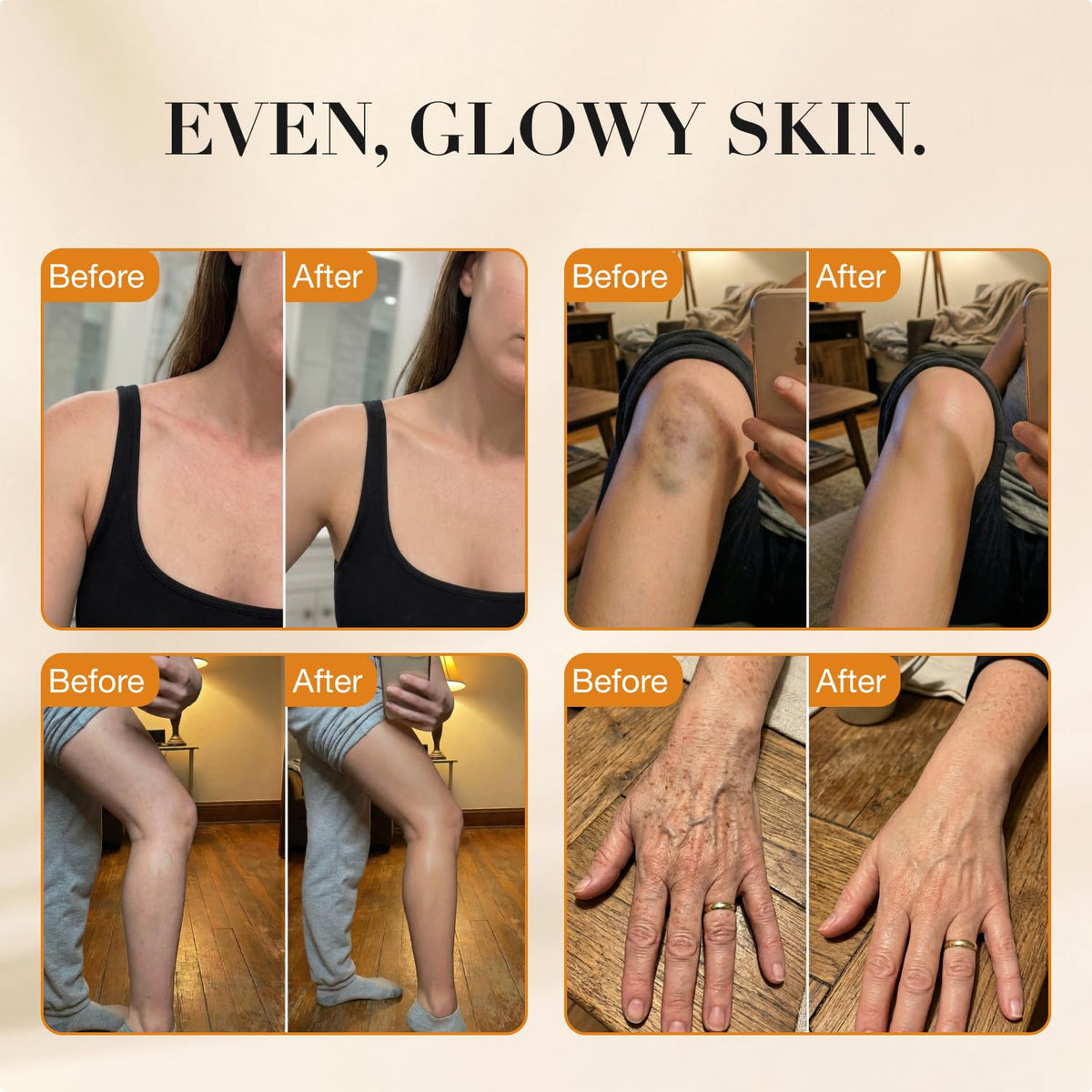 Miracle de Paris lifestyle shot of legs showing transfer-resistant wear
