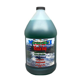 Miracle II front-facing gallon container showing label and volume benefit