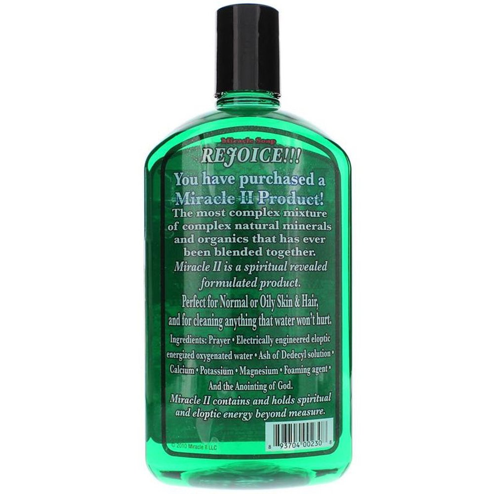 Miracle II soap in workshop use being rubbed on hands, effective grease removal