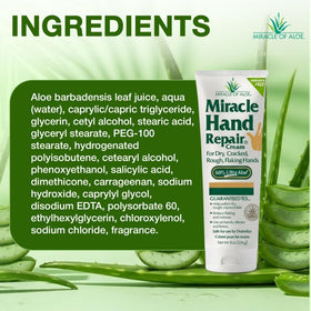 Miracle of Aloe two-pack staged for home and on-the-go hand care