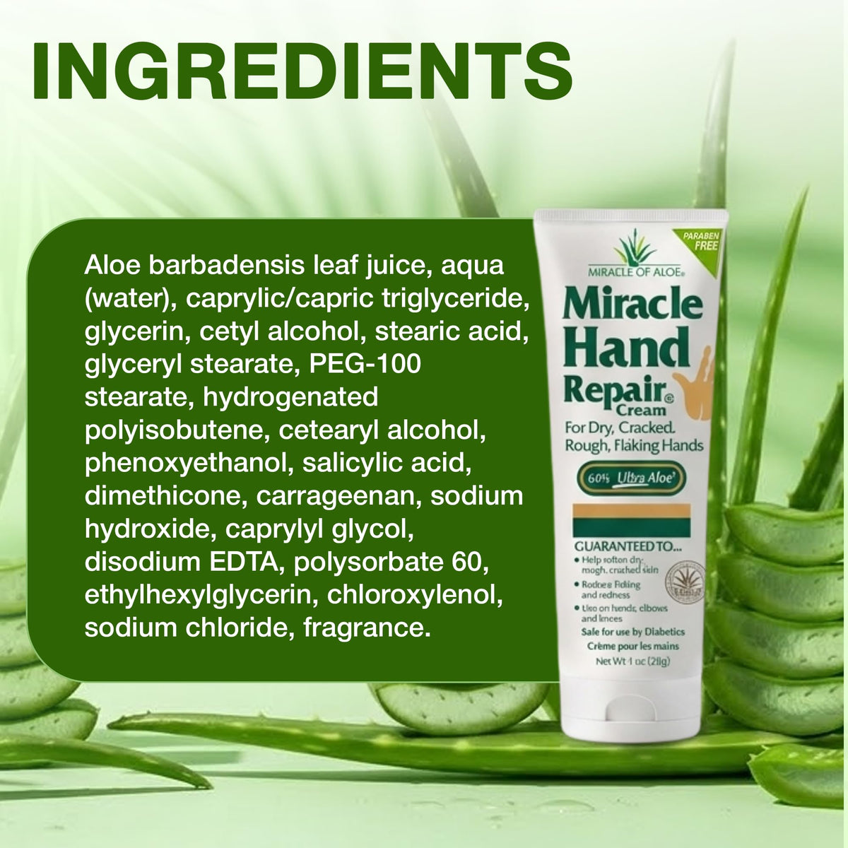 Miracle of Aloe before and after feet photo showing reduced cracks benefit
