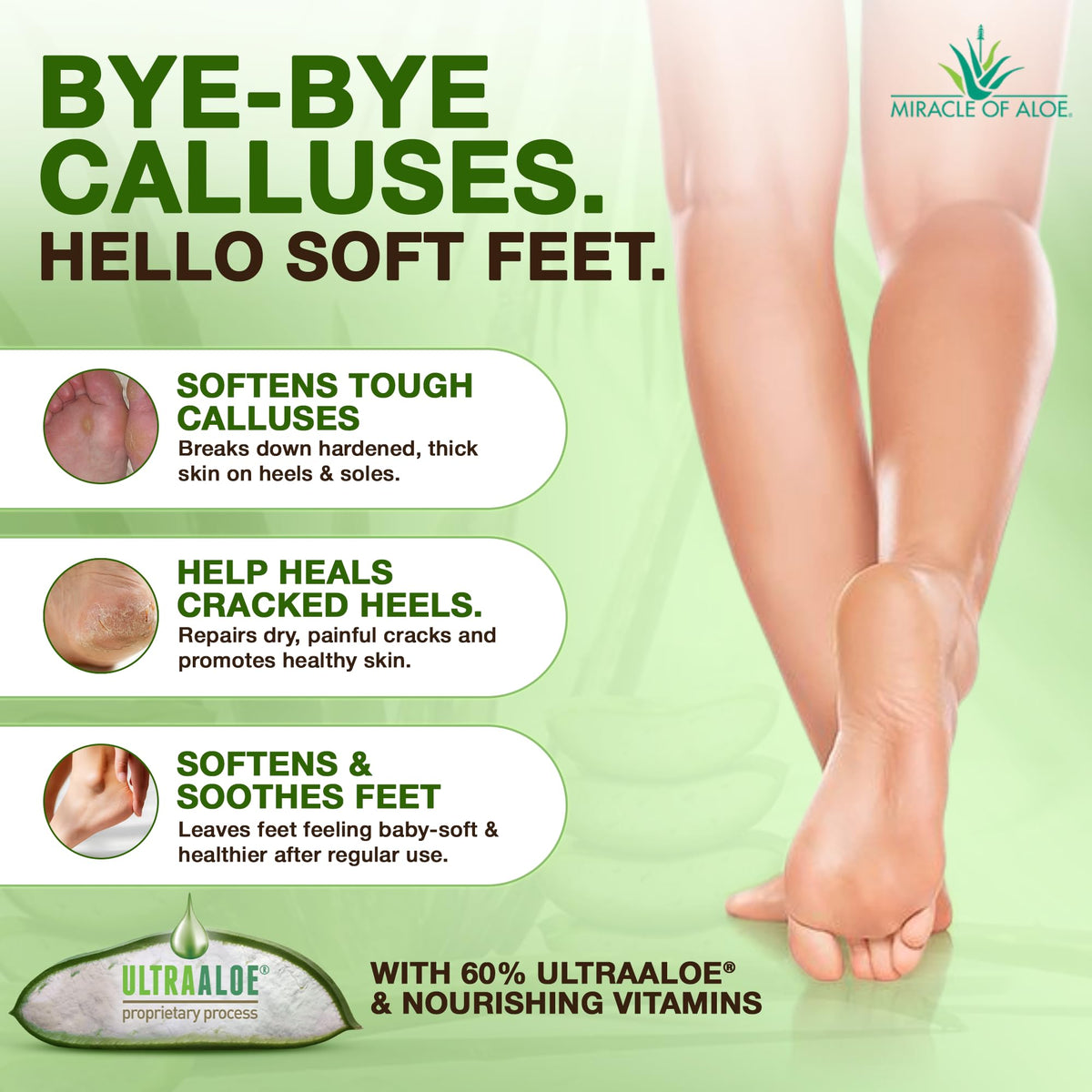 Miracle of Aloe dispensing cream from pump for easy, controlled application