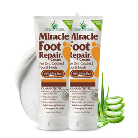 Miracle of Aloe front packaging showing 4 oz tube and benefits
