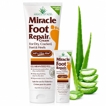 Miracle of Aloe front tube view showing product and size benefit