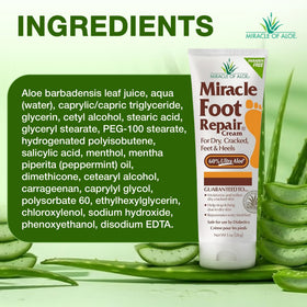 Miracle of Aloe label closeup showing UltraAloe 60% ingredient clarity