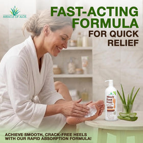 Miracle of Aloe product label focusing on usage instructions and safety