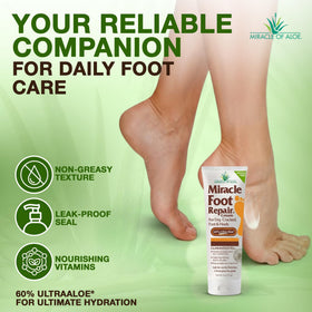 Miracle of Aloe two-pack layout for home and travel convenience