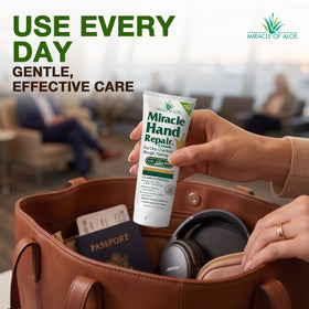 Miracle of Aloe two-pack displayed together conveying value and backup supply