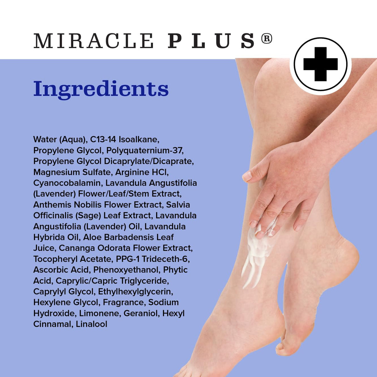 Miracle Plus in bedroom with lavender showing nighttime routine and calming scent