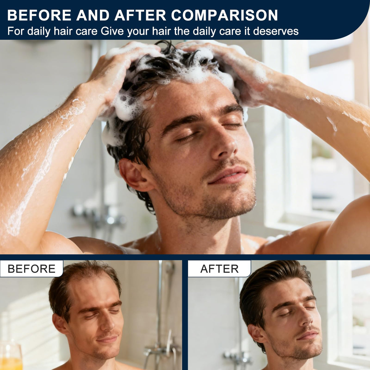 Miracle TQ close-up label showing biotin and ginger root benefits
