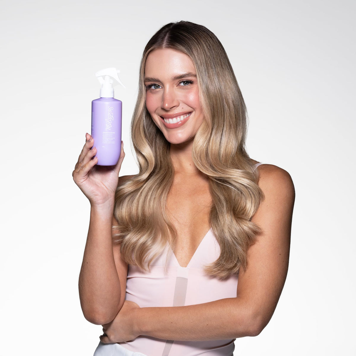 Miracles By Milagros spray nozzle close-up for controlled even application