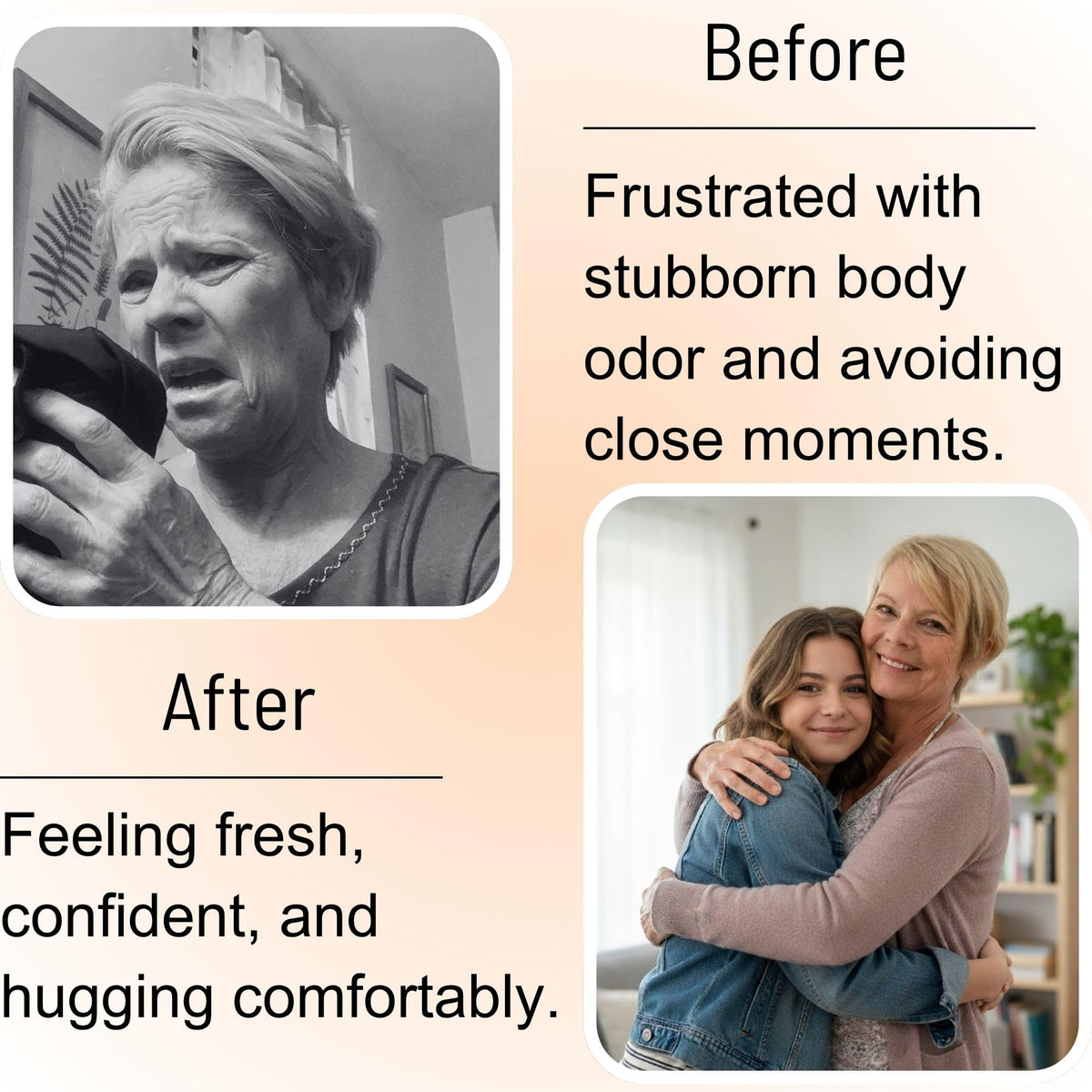 Mirai soap lather underarm demonstration for effective odor control