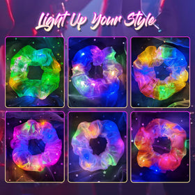 MiraWish LED lit in low light showing bright glow for parties and festivals