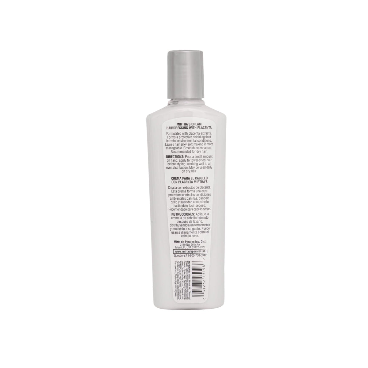 Mirta De Perales cream texture close-up demonstrating smooth spreadability benefit
