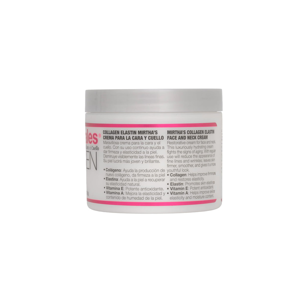 Mirta De Perales cream texture close-up highlighting rich hydrating formula