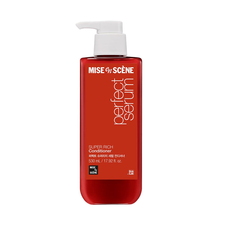 Mise En Scene front packaging showing bottle and label, communicates premium repair