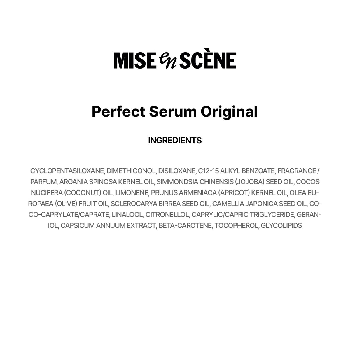 Mise En Scene bottle on bathroom shelf in lifestyle scene suggesting daily routine use