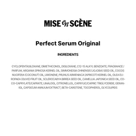 Mise En Scene bottle on bathroom shelf in lifestyle scene suggesting daily routine use