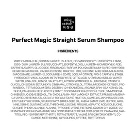 Mise En Scene paired with Perfect Serum in lifestyle shot showing complementary smoothing benefits