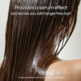 mise en scene creamy shampoo texture producing rich foam for gentle cleansing