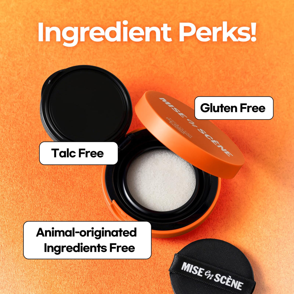 Mise En Scene travel-size in hand showing compact dimensions for packing