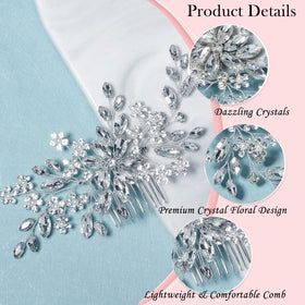 Miskate used in a bridal updo demonstrating secure hold and glamour