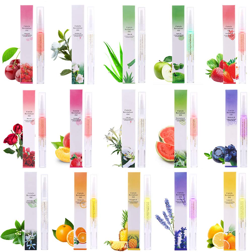 Miss Forever front packaging showing 15 cuticle oil pens and benefits