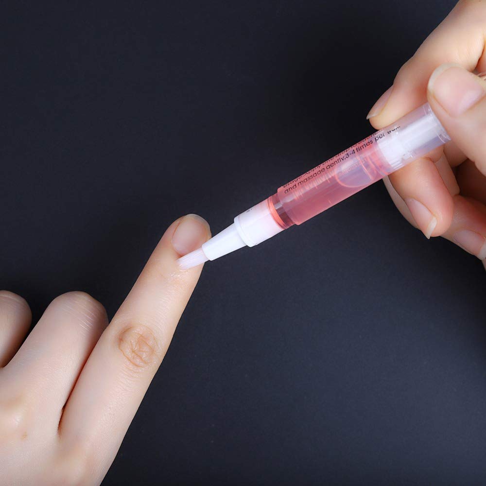 Miss Forever pen held in hand to show compact size and travel ease