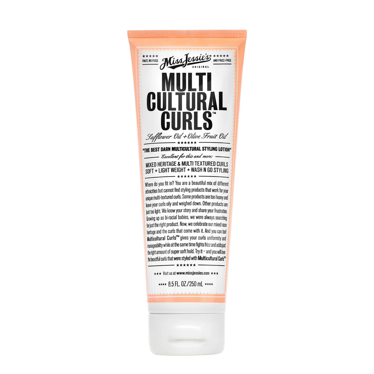 Miss Jessie's front packaging showing product and brand benefits