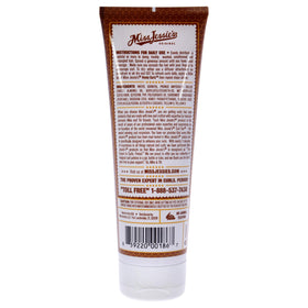Miss Jessie's Honey Curls emulsion texture on hand demonstrating creamy slip and easy spread for styling