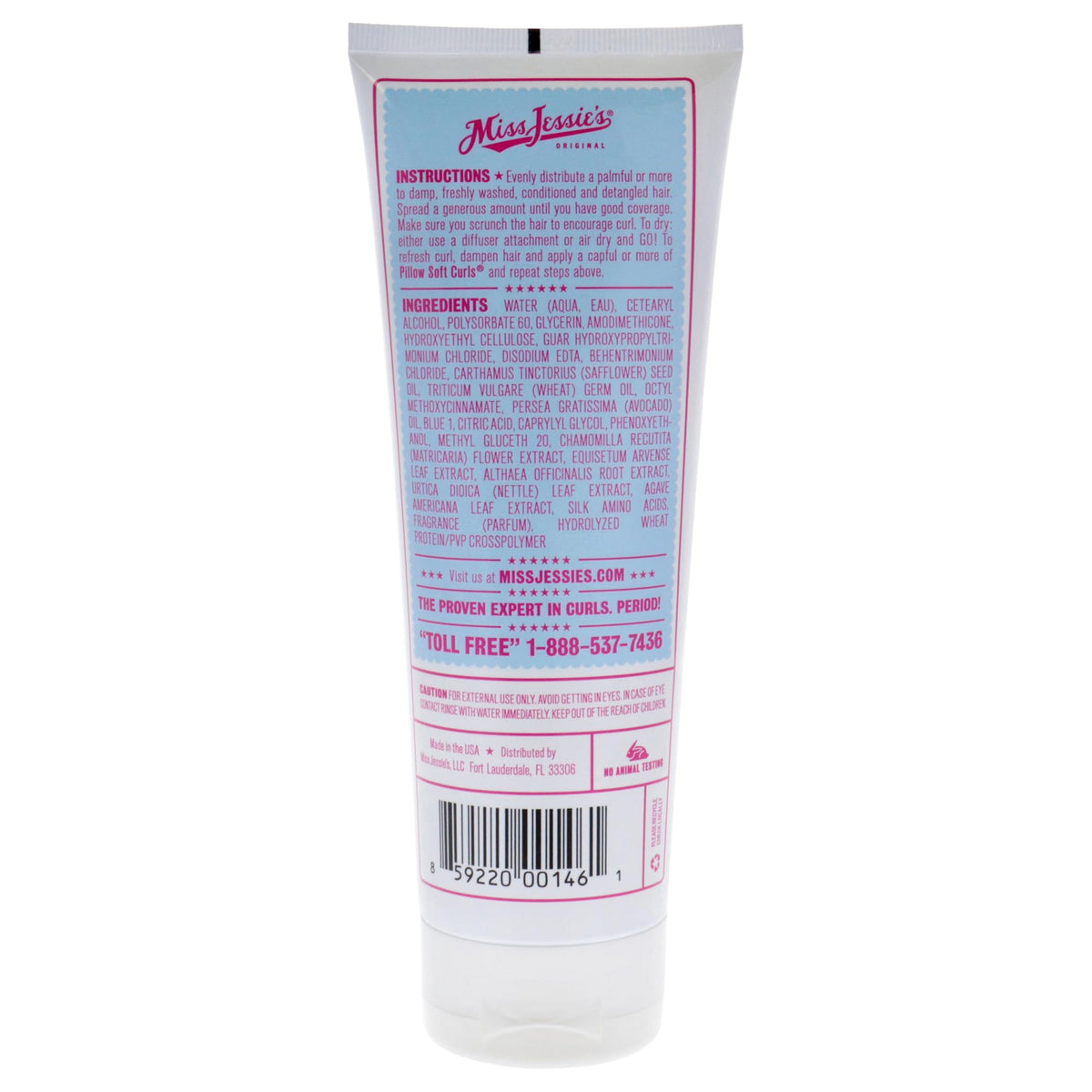Miss Jessie's lotion texture close-up showing creamy spreadability for smooth application