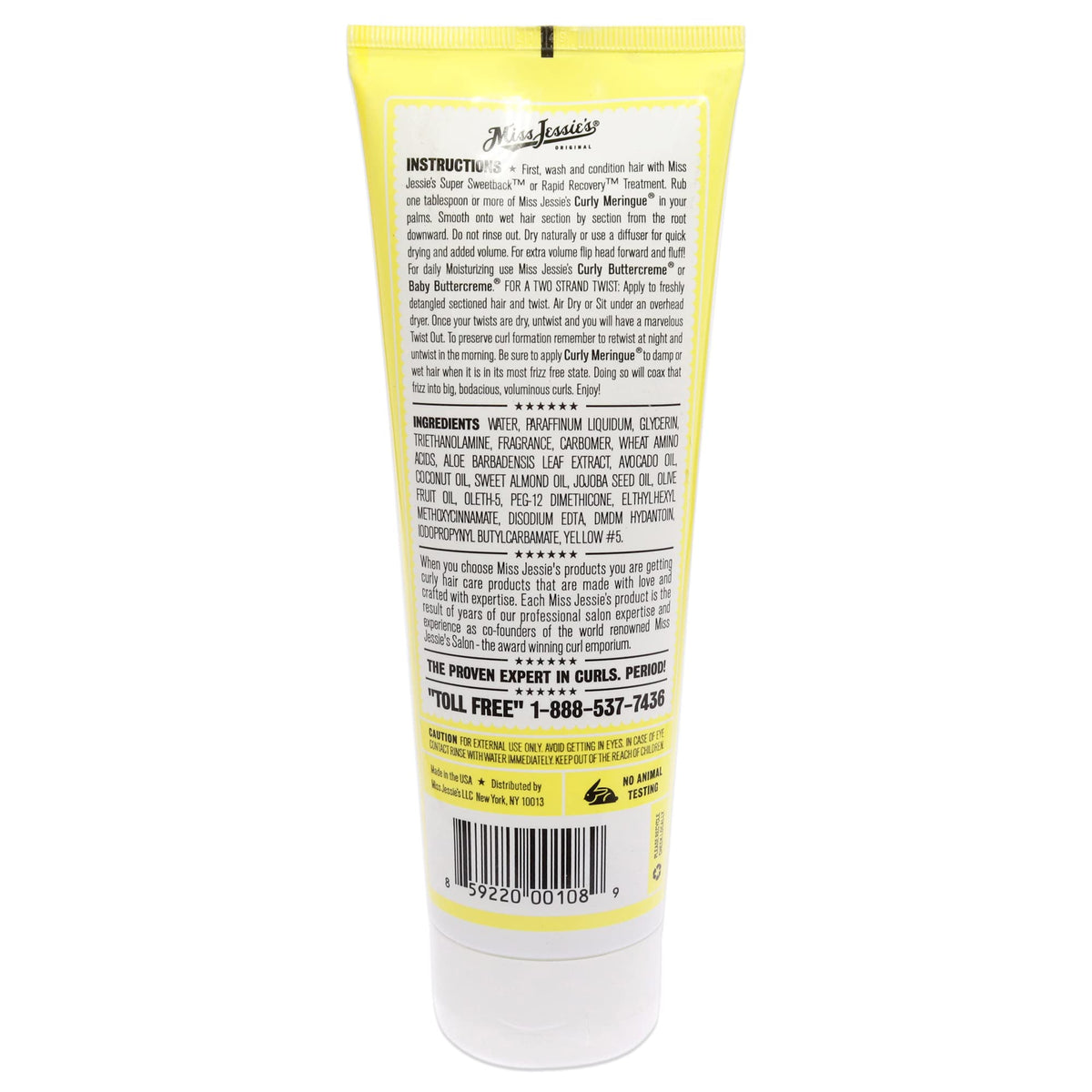 Miss Jessie's cream texture close-up highlighting smooth slip