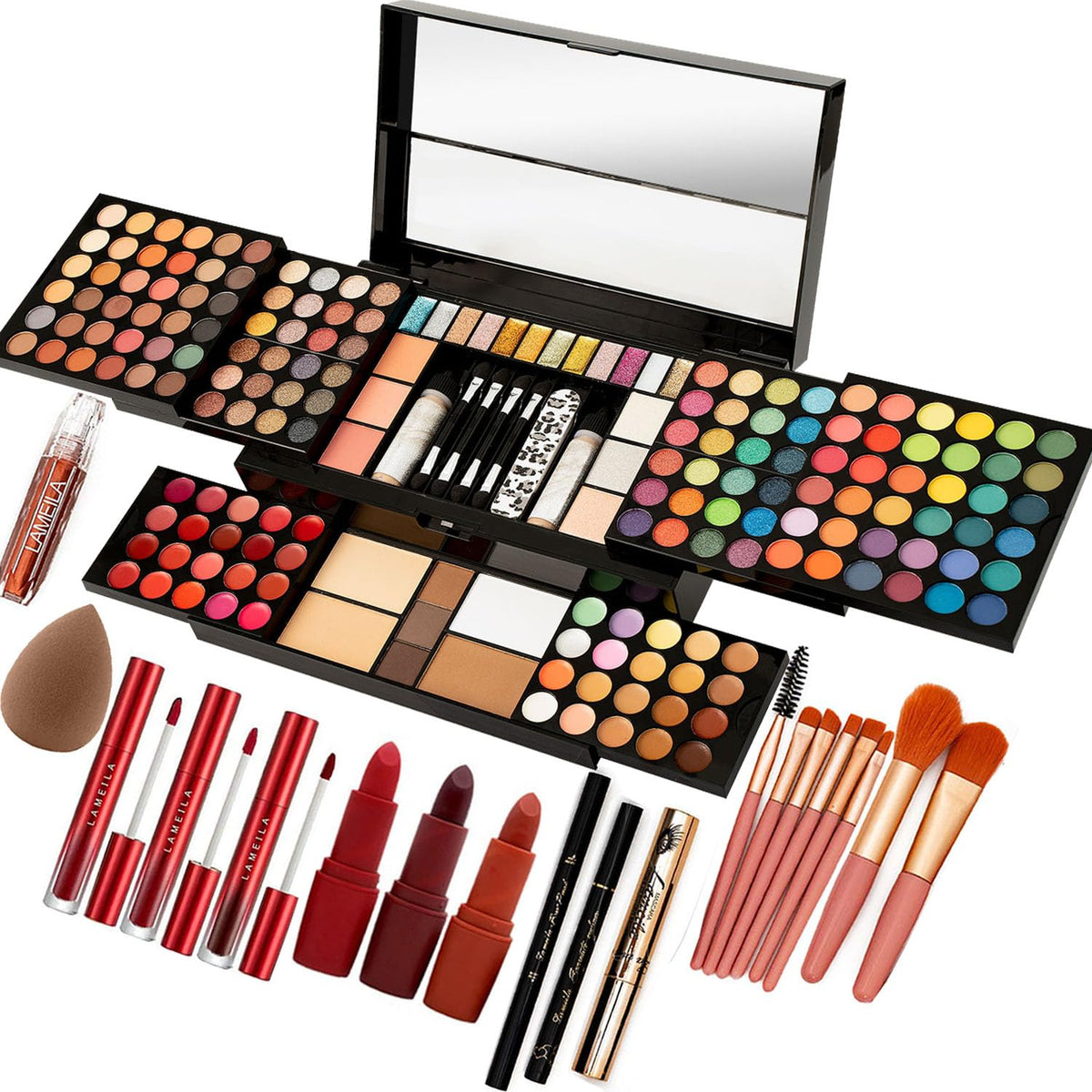 MISS ROSE M front packaging shows compact travel-ready kit