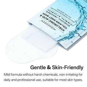 MISSEDSEN botanical ingredients displayed for gentle soothing