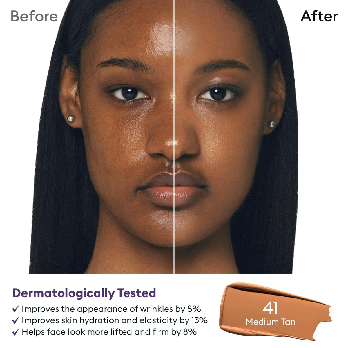 MISSHA application with fingers blending for natural finish