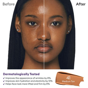 MISSHA application with fingers blending for natural finish