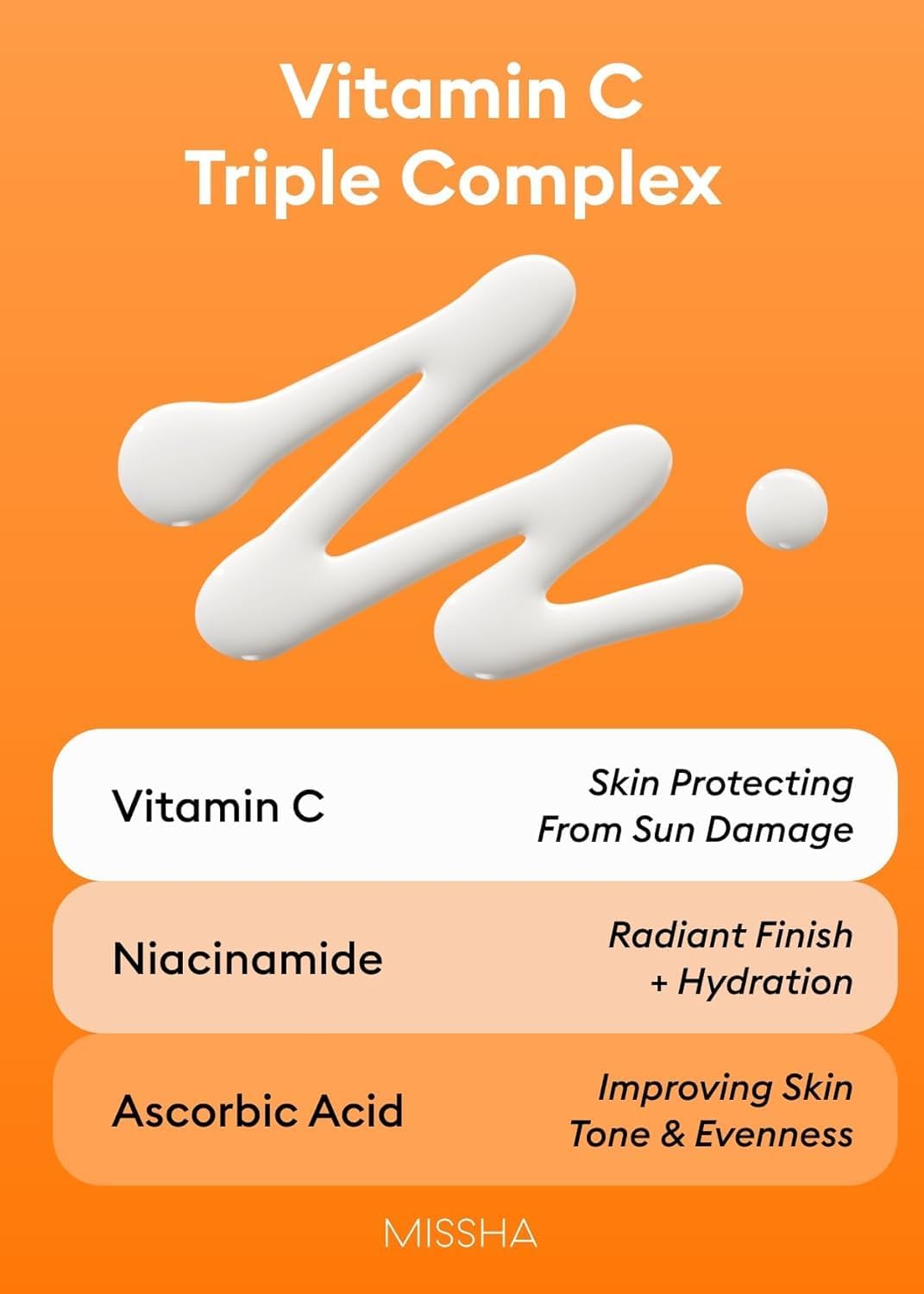 MISSHA application on skin demonstrating non-sticky, matte effect