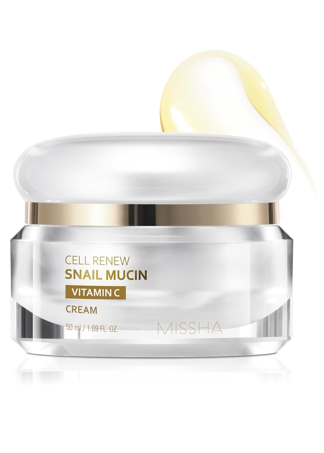 MISSHA front jar showing label and compact packaging, clear product identity and appeal