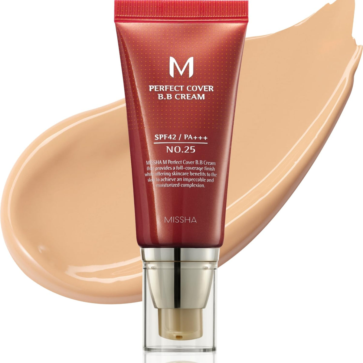 MISSHA front packaging showing tube and label, clear product ID and benefit