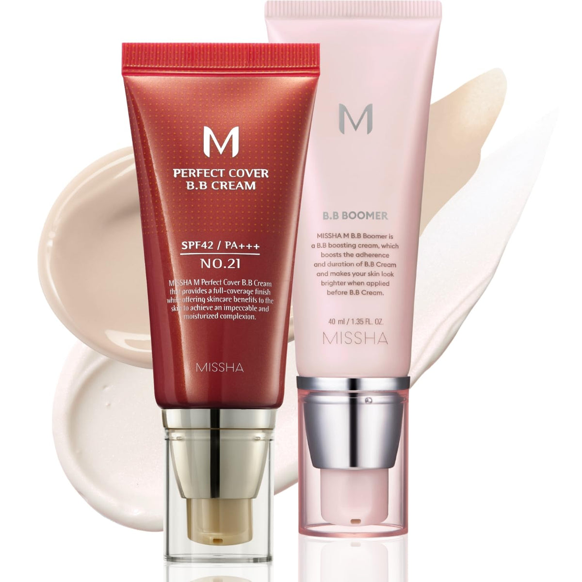 MISSHA kit front packaging showing both BB cream and BB Boomer for quick routine